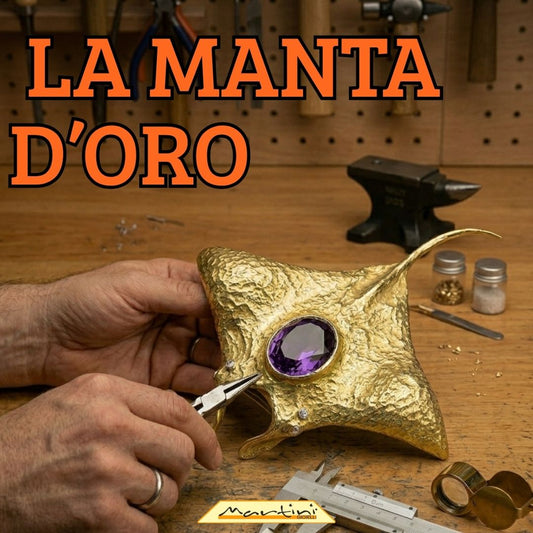 Manta in oro da 12 cm: 5 dettagli che fanno la differenza