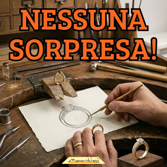 E se il gioiello personalizzato non ti piace? Come evitiamo questo rischio
