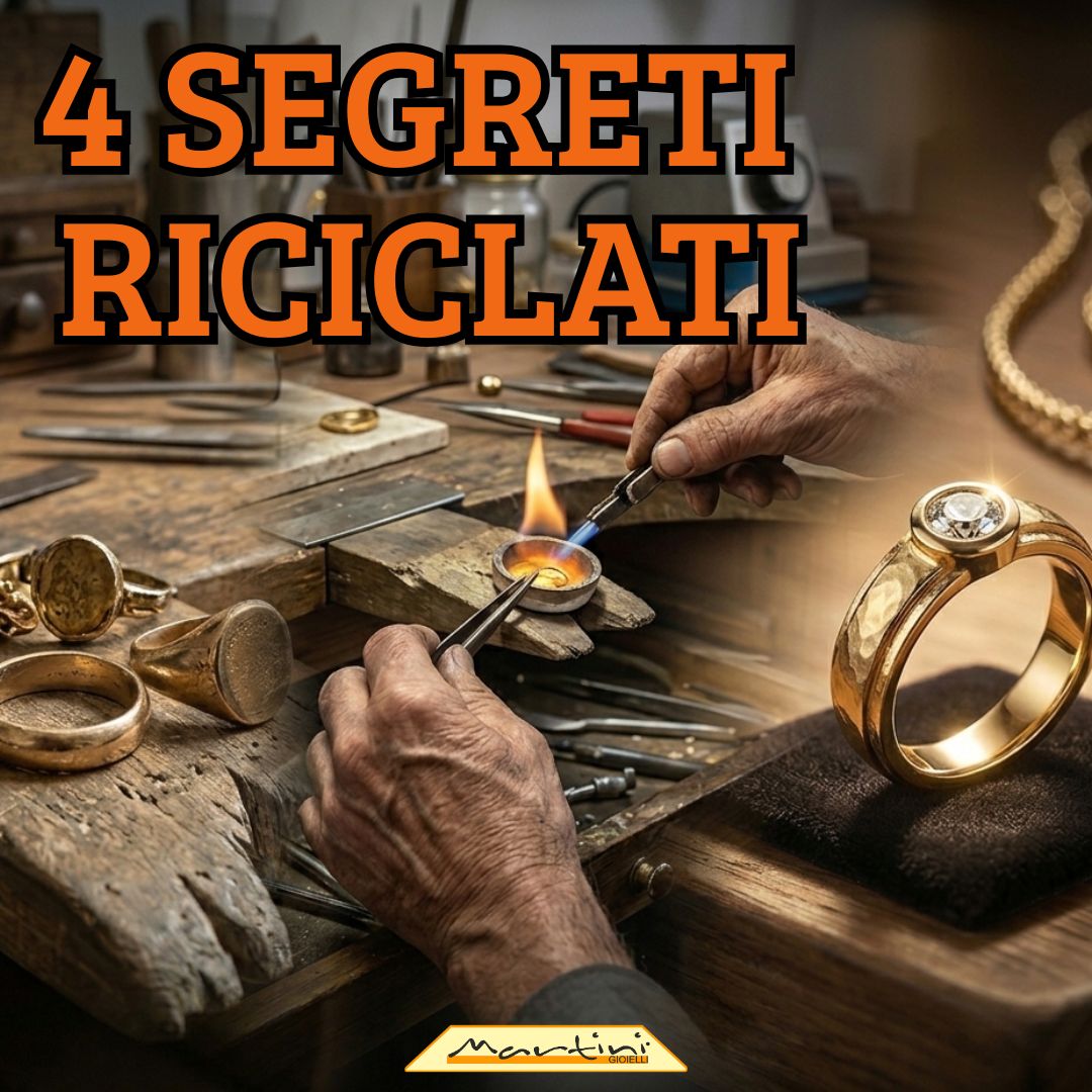 Riciclare oro per un nuovo anello: come funziona davvero