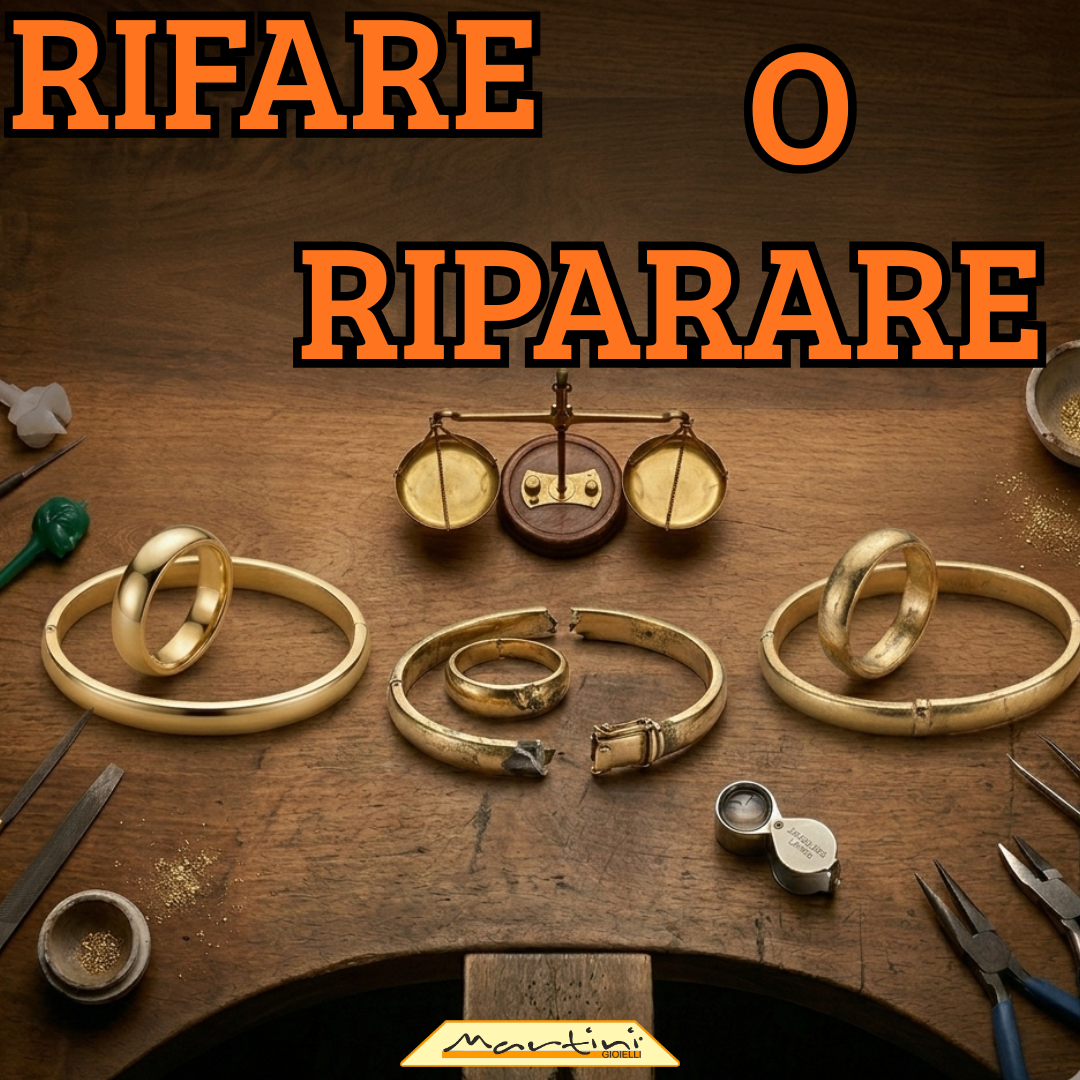 Meglio riparare un gioiello rotto o rifarlo da capo?