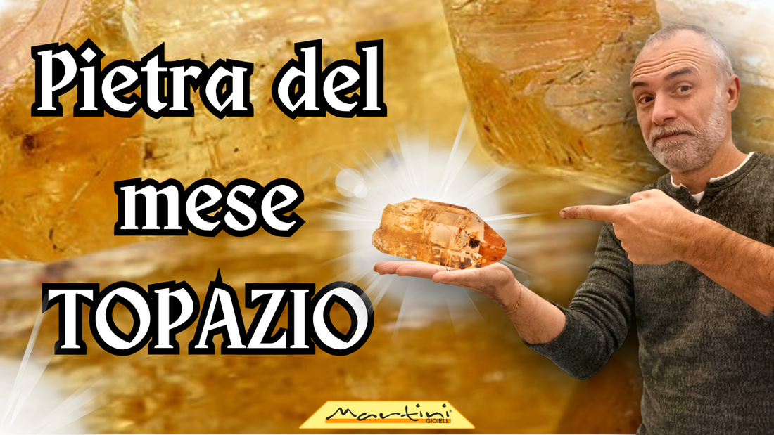 💎 Pietra del mese: Topazio – la luce che nasce dal fuoco