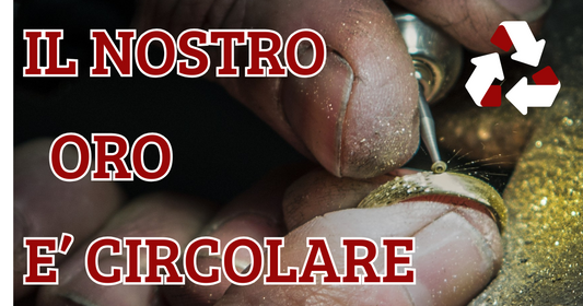 🌟 L'oro circolare nasce da limature, fusioni e raffinazioni. Ogni gioiello racconta un viaggio etico e sostenibile.