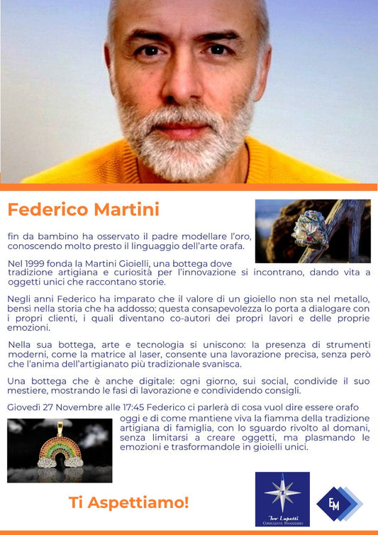 Ho realizzato uno Speech in cui ho parlato della nostra storia, il nostro modello di business e come è cambiato il nostro lavoro nel tempo.