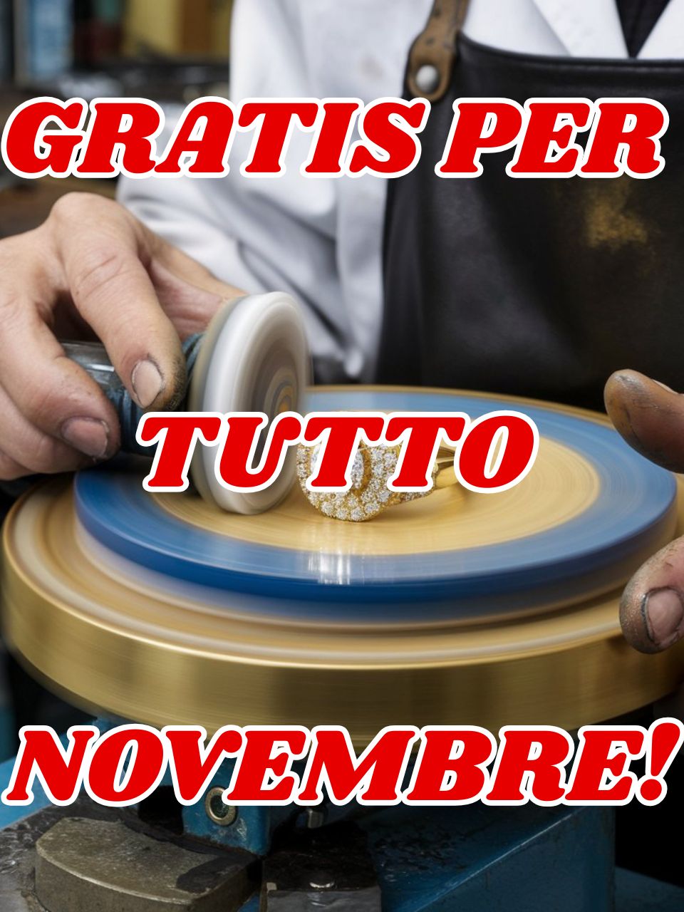 Il tuo gioiello è spento? Portamelo: questo mese lo rimetto a nuovo GRATIS