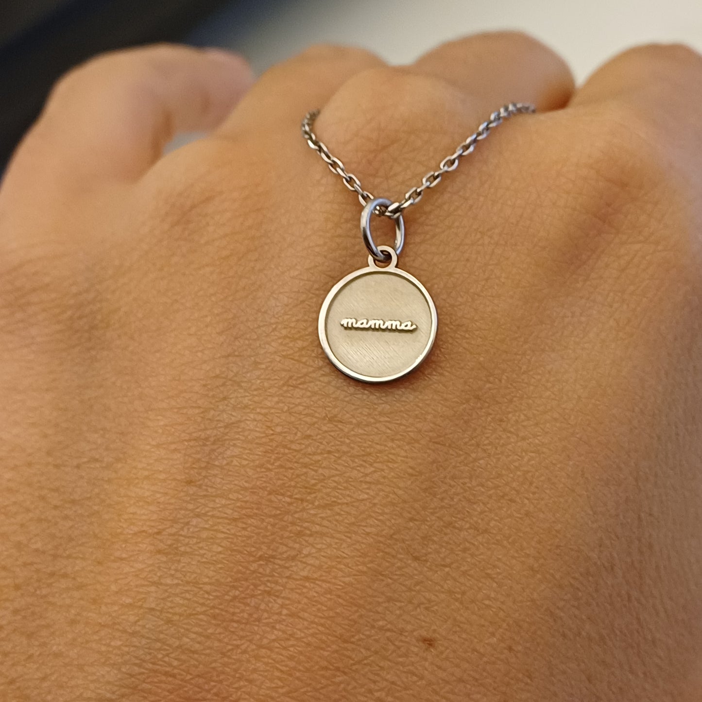 Pendente in Argento  MAMMA