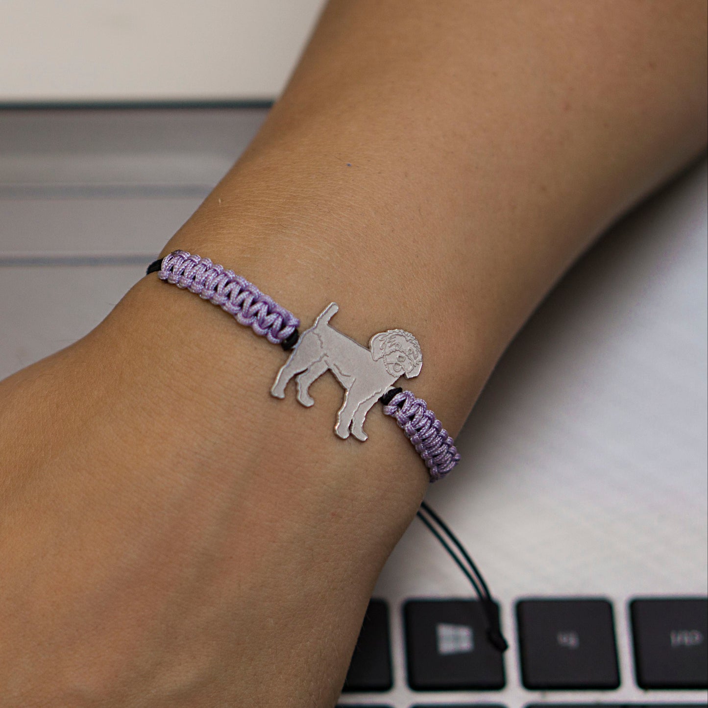 Bracciale Personalizzabile con figura del Cane