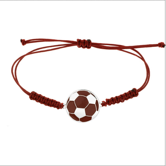 Bracciale in argento 925 realizzato a mano nel nostro laboratorio orafo, con incisione laser e smaltato a calso. Come ulteriore rifinitura è il sagolino marino color amaranto.