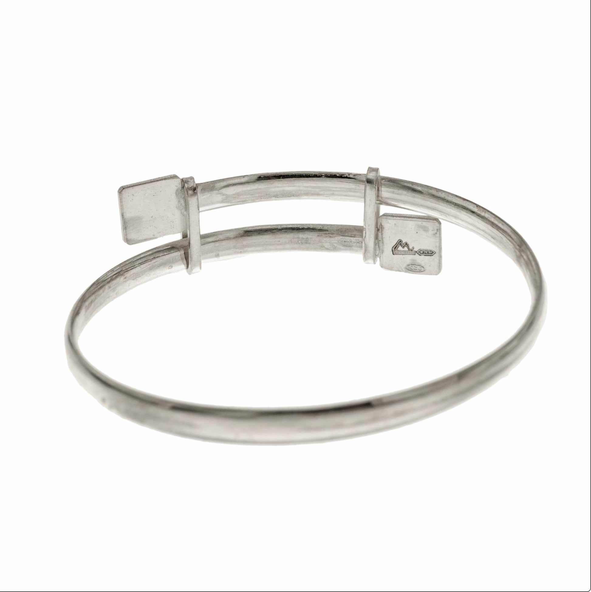 Bracciale Uomo Maria Cristina Sterling Argento 925 Due Giri Ferro di Bracciale Uomo Maria Cristina Sterling Argento 925 Due Giri Ferro di